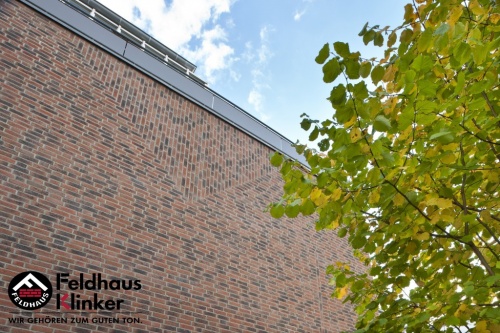 Фасадная плитка ручной формовки Feldhaus Klinker R685 sintra carmesi nelino, 215*65*14мм